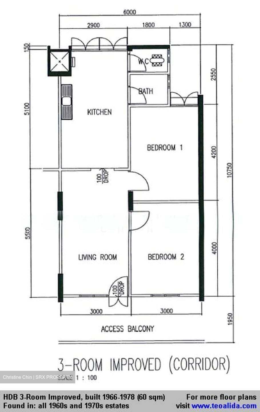 Blk 8 Holland Avenue (Queenstown), HDB 3 Rooms #599758751